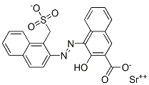 strontium 3-hydroxy-4-[[1-(sulphonatomethyl)-2-naphthyl]azo]-2-naphthoate CAS#: 70703-34-3