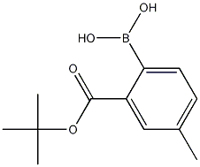 t-Butyl 2-borono-5-methylbenzoate CAS#: 1256345-94-4