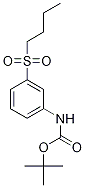 t-Butyl N-[3-(butane-1-sulfonyl)phenyl]carbaMate CAS#: 1373232-46-2