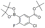 tert-Butyl 2-chloro-4-fluoro-5-(4,4,5,5-tetramethyl-1,3,2-dioxaborolan-2-yl)benzoate CAS#: 1218789-89-9