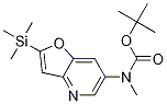 tert-Butyl (2-(trimethylsilyl)furo[3,2-b]pyridin-6-yl)methylcarbamate CAS#: 1188996-58-8