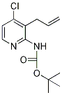tert-Butyl 3-allyl-4-chloropyridin-2-ylcarbamate CAS#: 1203499-30-2