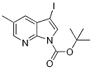 tert-Butyl 3-iodo-5-methyl-1H-pyrrolo-[2,3-b]pyridine-1-carboxylate CAS#: 1198097-29-8