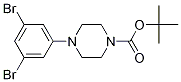 tert-Butyl 4-(3,5-dibromophenyl)piperazine-1-carboxylate CAS#: 1121596-44-8