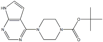 tert-Butyl 4-(7H-pyrrolo[2,3-d]pyriMidin-4-yl)piperazine-1-carboxylate CAS#: 1248587-70-3