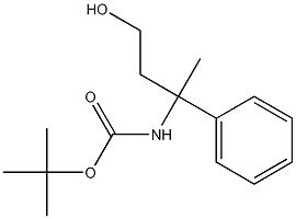 tert-Butyl 4-hydroxy-2-phenylbutan-2-ylcarbamate CAS#: 1255574-56-1