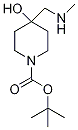 tert-Butyl 4-hydroxy-4-[(methylamino)-methyl]piperidine-1-carboxylate CAS#: 1073559-55-3