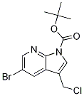 tert-Butyl 5-broMo-3-(chloroMethyl)pyrrolo[2,3-b]pyridin-1-carboxylate CAS#: 1234616-42-2