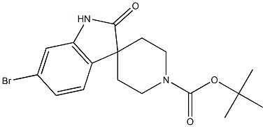 tert-Butyl 6-broMo-2-oxospiro[indoline-3,4'-piperidine]-1'-carboxylate CAS#: 1160247-29-9