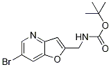 tert-Butyl (6-bromofuro[3,2-b]pyridin-2-yl)-methylcarbamate CAS#: 1186310-86-0