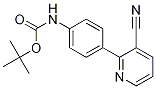 tert-Butyl N-[4-(3-cyanopyridin-2-yl)phenyl]carbamate CAS#: 1352318-65-0