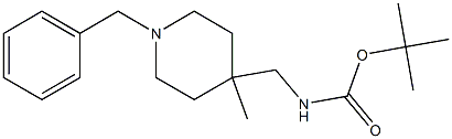 tert-butyl [(1-benzyl-4-methylpiperidin-4-yl)methyl]carbamate CAS#: 1345728-58-6