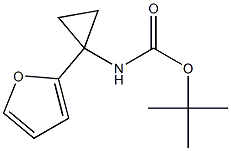 tert-butyl (1-(furan-2-yl)cyclopropyl)carbaMate CAS#: 1159734-58-3