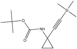 tert-butyl (1-((trimethylsilyl)ethynyl)cyclopropyl)carbamate CAS#: 1268810-08-7