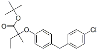 tert-butyl 2-[4-[(4-chlorophenyl)methyl]phenoxy]-2-methyl-butanoate CAS#: 71548-97-5