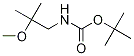 tert-butyl 2-Methoxy-2-MethylpropylcarbaMate CAS#: 1311254-74-6