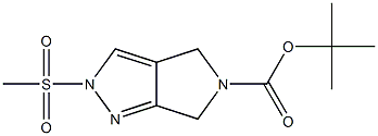 tert-butyl 2-(Methylsulfonyl)-4,6-dihydropyrrolo[3,4-c]pyrazole-5(2H)-carboxylate CAS#: 1226781-82-3