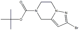 tert-butyl 2-bromo-6,7-dihydropyrazolo[1,5-a]pyrazine-5(4H)-carboxylate CAS#: 1250998-21-0