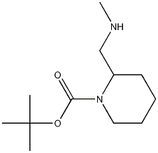tert-butyl 2-((methylamino)methyl)piperidine-1-carboxylate CAS#: 1245645-35-5