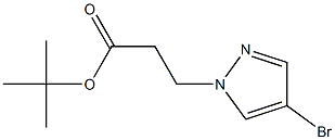 tert-butyl 3-(4-broMo-1H-pyrazol-1-yl)propanoate CAS#: 1199773-83-5