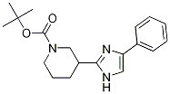 tert-butyl 3-(4-phenyl-1H-iMidazol-2-yl)piperidine-1-carboxylate CAS#: 1153269-45-4