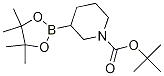 tert-butyl 3-(4,4,5,5-tetraMethyl-1,3,2-dioxaborolan-2-yl)piperidine-1-carboxylate CAS#: 1312713-37-3