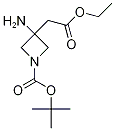 tert-butyl 3-aMino-3-(2-ethoxy-2-oxoethyl)azetidine-1-carboxylate CAS#: 1111202-76-6
