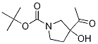 tert-butyl 3-acetyl-3-hydroxypyrrolidine-1-carboxylate CAS#: 1246650-71-4
