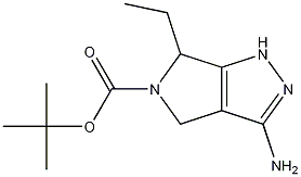 tert-butyl 3-amino-6-ethyl-4,6-dihydropyrrolo[3,4-c]pyrazole-5(1H)-carboxylate CAS#: 1196153-31-7