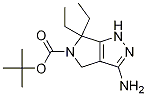 tert-butyl 3-amino-6,6-diethyl-4,6-dihydropyrrolo[3,4-c]pyrazole-5(1H)-carboxylate CAS#: 1246643-57-1