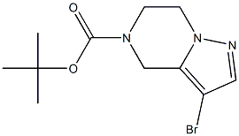 tert-butyl 3-broMo-6,7-dihydropyrazolo[1,5-a]pyrazine-5(4H)-carboxylate CAS#: 1196154-25-2