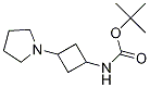 tert-butyl 3-(pyrrolidin-1-yl)cyclobutylcarbaMate CAS#: 1246739-82-1