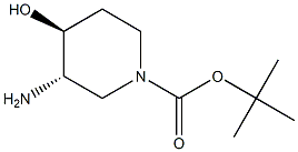 tert-butyl (3s,4s)-3-amino-4-hydroxypiperidine-1-carboxylate CAS#: 1312812-78-4