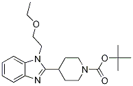 tert-butyl 4-(1-(2-ethoxyethyl)-1H-benzo[d]iMidazol-2-yl)piperidine-1-carboxylate CAS#: 1181267-36-6