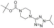 tert-butyl 4-[2-(propan-2-yl)-2H-1,2,3,4-tetrazol-5-yl]piperazine-1-carboxylate CAS#: 1245645-41-3