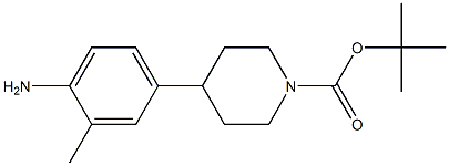 tert-butyl 4-(4-amino-3-methylphenyl)piperidine-1-carboxylate CAS#: 1383682-59-4