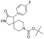 tert-butyl 4-(4-fluorophenyl)-3-oxo-2,8-diazaspiro[4.5]decane-8-carboxylate CAS#: 1375303-54-0