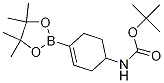 tert-butyl 4-(4,4,5,5-tetramethyl-1,3,2-dioxaborolan-2-yl)cyclohex-3-enylcarbamate CAS#: 1251732-64-5