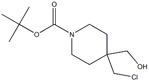 tert-butyl 4-(chloromethyl)-4-(hydroxymethyl)piperidine-1-carboxylate CAS#: 1312131-45-5