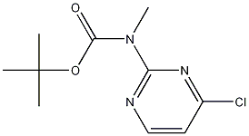 tert-butyl (4-chloropyrimidin-2-yl)methylcarbamate CAS#: 1240594-10-8