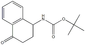 tert-butyl (4-oxo-1,2,3,4-tetrahydronaphthalen-1-yl)carbamate CAS#: 1313021-93-0