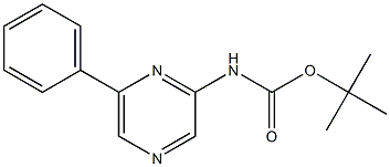 tert-butyl 6-phenylpyrazin-2-ylcarbamate CAS#: 1242333-56-7