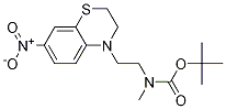 tert-butyl Methyl(2-(7-nitro-2,3-dihydrobenzo[b][1,4]thiazin-4-yl)ethyl)carbaMate CAS#: 1202773-42-9