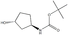 tert-butyl N-[(1R,3R)-3-hydroxycyclopentyl]carbamate CAS#: 1290191-64-8