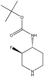 tert-butyl N-[(3R,4R)-3-fluoropiperidin-4-yl]carbaMate CAS#: 1268520-95-1