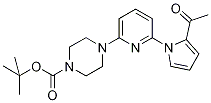 tert-butyl4-(6-(2-acetyl-1H-pyrrol-1-yl)pyridin-2-yl)piperazine-1-carboxylate, 98+% C20H26N4O3, 分子量 370.45 CAS#: 1146080-83-2