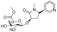 trans-3'-Hydroxycotinine-O-(4-deoxy-4,5-didehydro)--D-glucuronide, Methyl Ester CAS#: 1217540-34-5