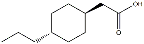 trans-4-Propylcyclohexylacetic acid CAS#: 71458-18-9