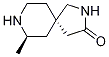 trans-7-Methyl-2,8-diazaspiro[4.5]decan-3-one CAS#: 1246650-85-0