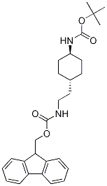 trans-N-Boc-4-[2-(FMoc-aMino)ethyl]cyclohexylaMine, 97% CAS#: 1212165-74-6